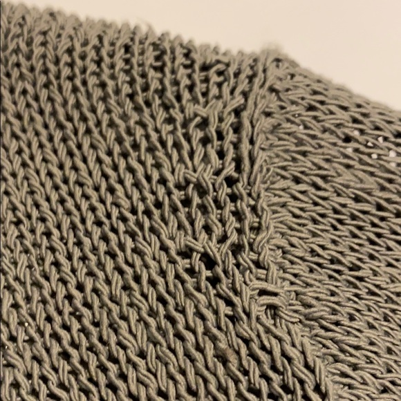 Inhabit Grey Open Draped Back Linen Sweater - Picture 13 of 16